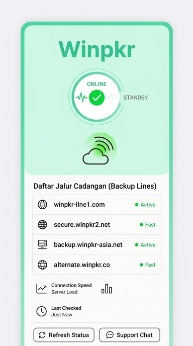 Tampilan link alternatif winpkr